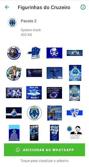 Figurinhas do Cruzeiro Screenshot 1