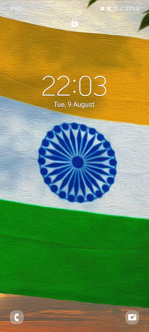 Indian Flag Wallpapers Screenshot 0