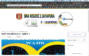 E-Learning SMAN 3 Jayapura Screenshot 0