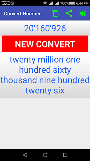 Convert Number to Word Screenshot 2