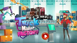 Truck Maker Factory: Build Car, Buses in Garage Screenshot 0