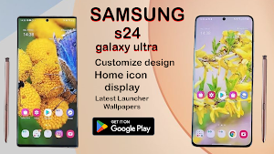 Launcher Galaxy S24Ultra Theme Screenshot 2