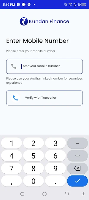 Kundan Finance: Lite Screenshot 1