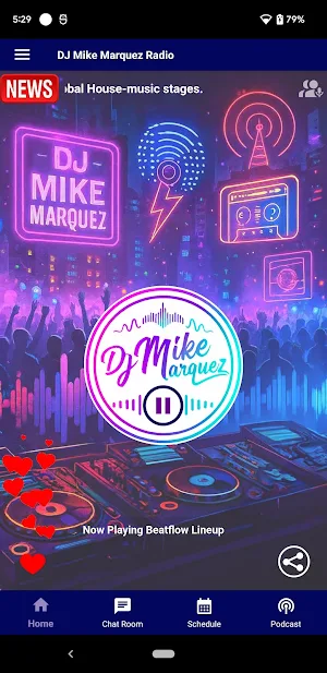 DJ Mike Marquez Radio Screenshot 0