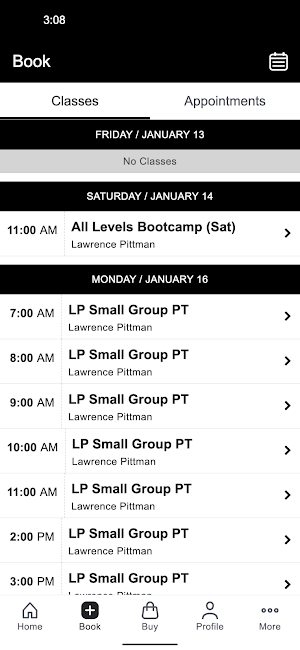 LPittfitness: Fitness Center Screenshot 1