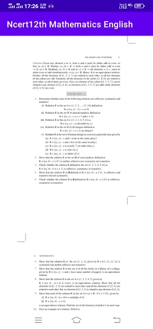 12th  Mathematics Ncert ||NCERT 12th Math || Screenshot 0