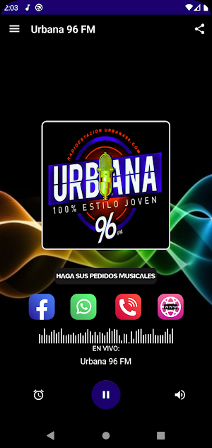 URBANA 96 FM Screenshot 1
