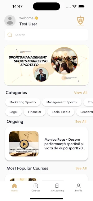 Sports Business Academy Screenshot 0