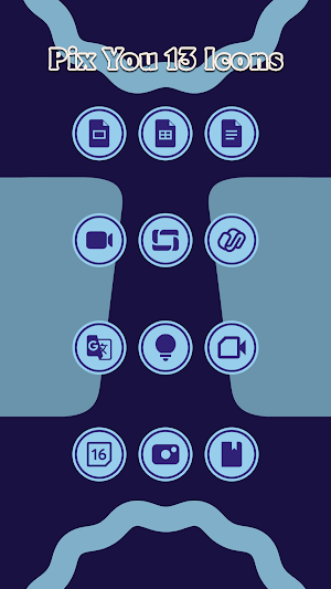 Pix You 13 Cornflower Icons Screenshot 1