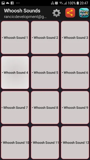 Whoosh Sounds Screenshot 0