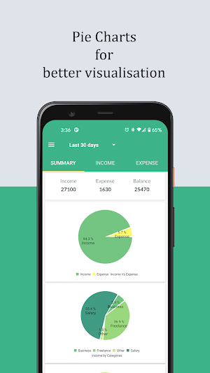 Expensa - Expense Manager Screenshot 1