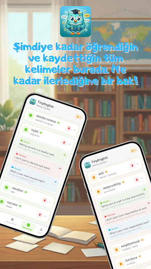 TinyEnglish Kelime Kartları Screenshot 3