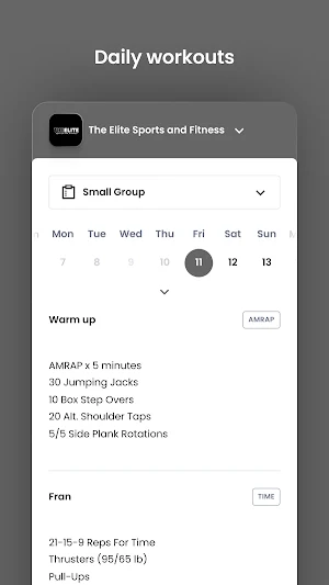The Elite Sports and Fitness Screenshot 3
