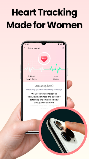HerPulse: Heart & FemaleHealth Screenshot 0