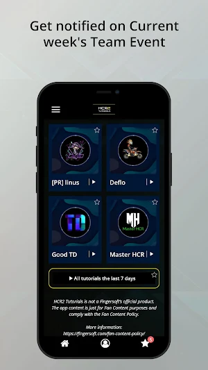 HCR2 Tutorials Screenshot 2