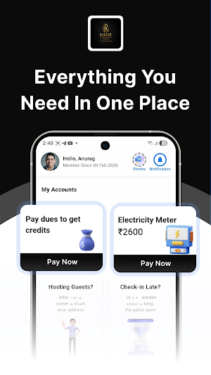 Rakesh Executive Hostels Screenshot 0