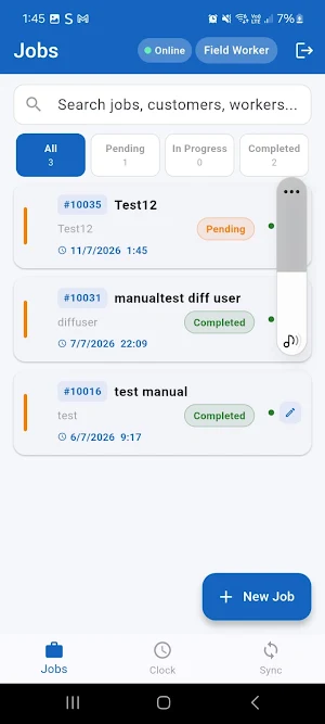 FieldGEN AI: Field Service App Screenshot 1