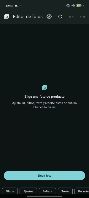 Editor de Fotos Screenshot 1