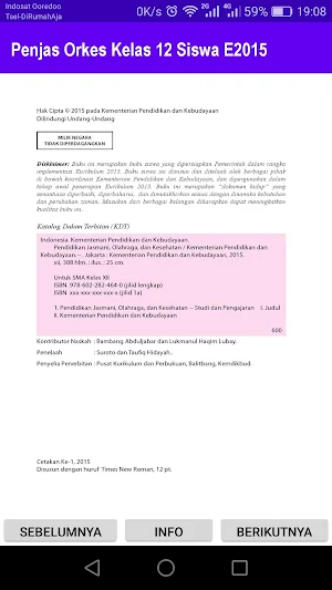 Penjas Orkes Kelas 12 Siswa E2017 Screenshot 1