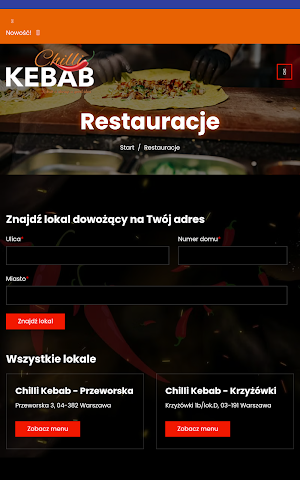 Chilli Kebab Warszawa Screenshot 2