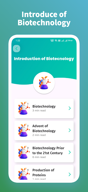 Learn Biotechnology Tutorials Screenshot 2