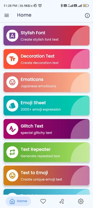 Stylish Fonts Screenshot 1
