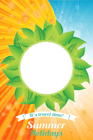 Summer Day Photo Frame Screenshot 0