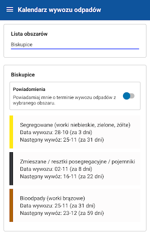 Gmina Biskupice Screenshot 2