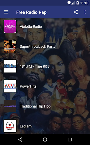 Free Radio Rap - Hip Hop And Rapping Music Screenshot 1