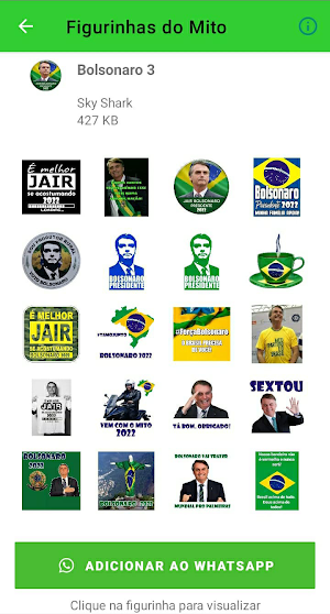 Figurinhas do MITO | Bolsonaro Screenshot 3