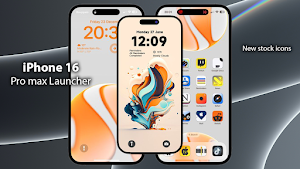 iPhone 16 Pro Max Launcher Screenshot 0