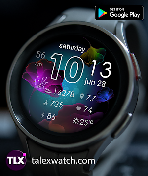 SummerTime Night Watch Face Screenshot 3