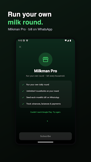 Milkman: Daily Milk Log & Bill Screenshot 3