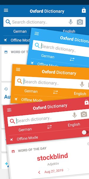 Concise Oxford German Dictionary Screenshot 2