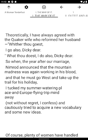 Book, A Woman Tenderfoot Screenshot 3