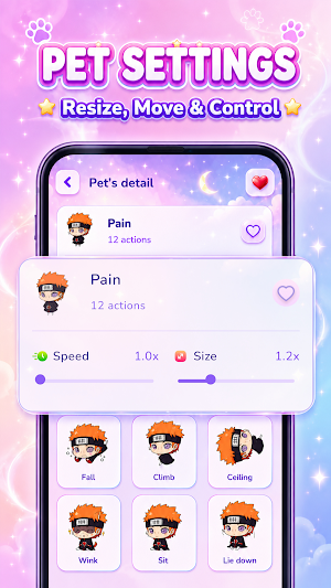 Anime Shimeji: Screen Pets Screenshot 1