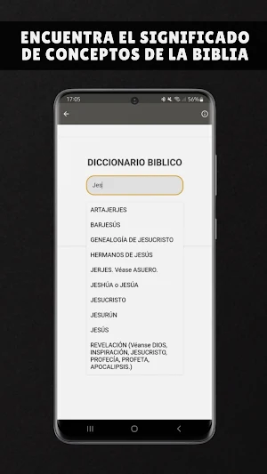 Diccionario Biblico Screenshot 1