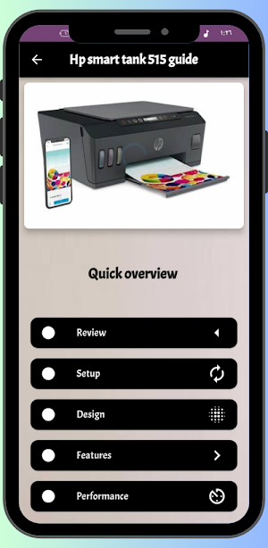 Hp smart tank 515 guide Screenshot 0