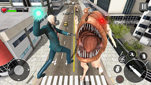 Shoot The Fish Head Monster 3D Screenshot 1