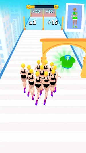 Beauty Masters 3D: Girls Runni Screenshot 3