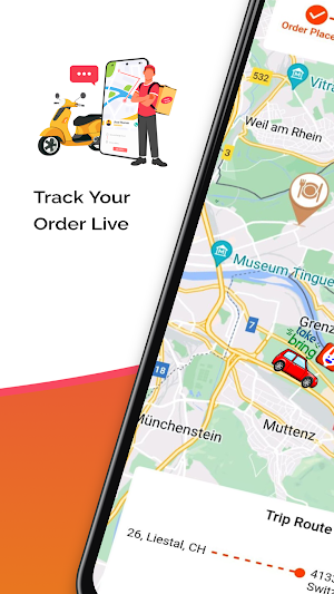 TakeBring, Food Delivery App Screenshot 3