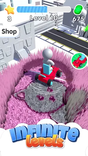 Grass Cutting Game: Mowing 3D Screenshot 2
