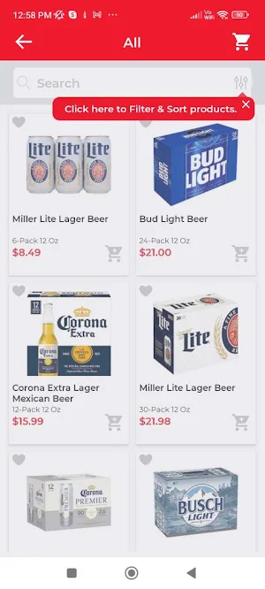 Goebel Liquor Screenshot 2