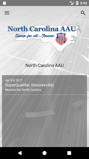 North Carolina AAU Screenshot 0