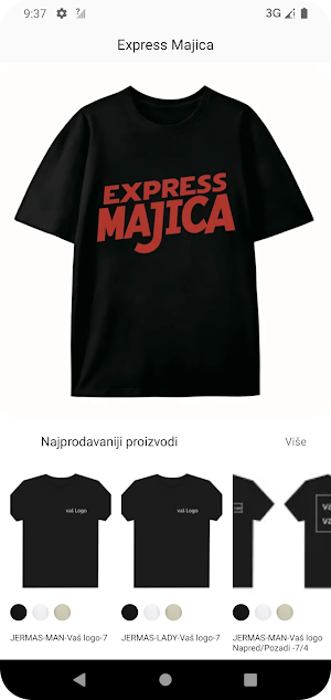 Express Majica Screenshot 1