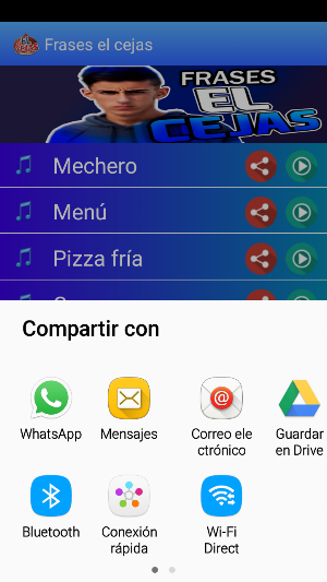 El cejas frases Screenshot 3