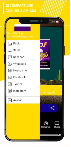 Rádio FanTop Screenshot 3