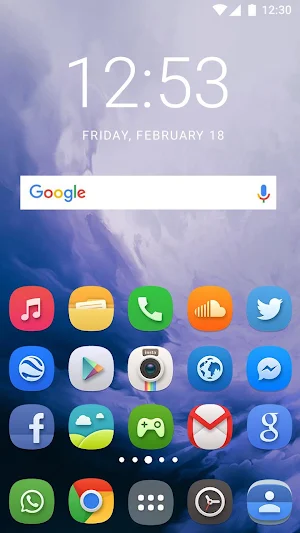 Launcher Theme for OnePlus 7 Pro 5G Screenshot 0