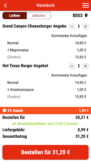 Pizzeria Casa Mia Screenshot 1