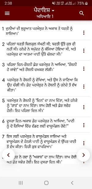 Holy Bible In Punjabi Screenshot 1